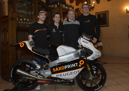 Peugeot debutta in Moto3 Peugeot debutta in Moto3