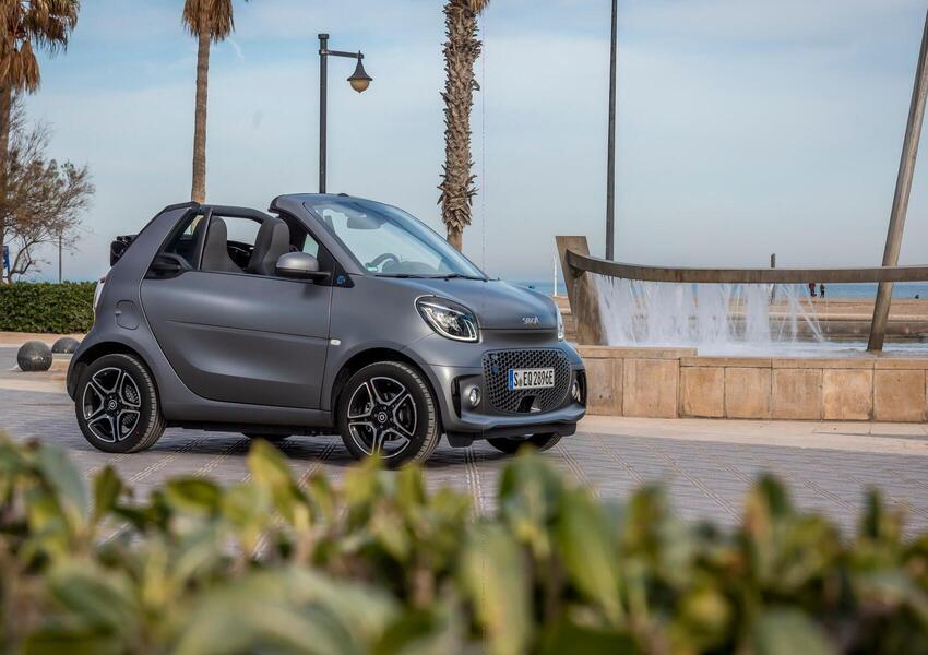 Smart Fortwo Cabrio Turbo Twinamic Cabrio Suitebrown Grey Matt