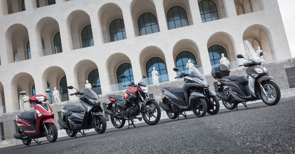 Gamma scooter Yamaha 2017 (con un infiltrato): tutta mia è la città
