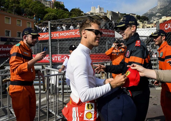 F1, GP Montecarlo 2017, Vettel: «Gara molto intensa» F1, GP Montecarlo 2017, Vettel: «Gara molto intensa»