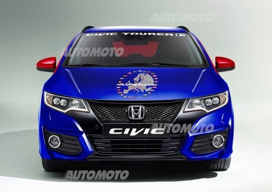 Honda, un giro d'Europa per entrare nel Guinness Honda, un giro d'Europa per entrare nel Guinness