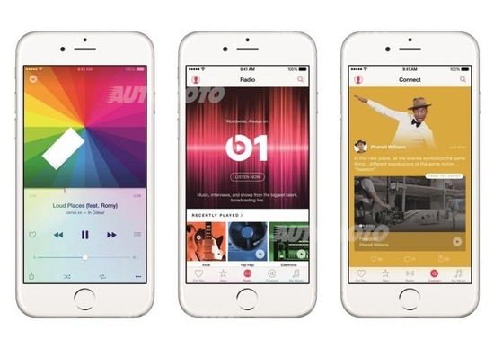 Apple Music, la musica in streaming della Mela sale a bordo Apple Music, la musica in streaming della Mela sale a bordo