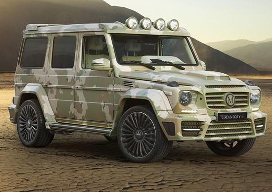 Mercedes G63 AMG Sahara Edition by Mansory: 828 cavalli per un fuoristrada Mercedes G63 AMG Sahara Edition by Mansory: 828 cavalli per un fuoristrada