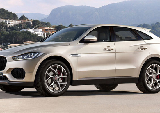 Jaguar E-Pace: il rendering della rivale di Mercedes GLC e BMW X3 Jaguar E-Pace: il rendering della rivale di Mercedes GLC e BMW X3