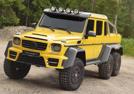 Mercedes G63 AMG 6x6 by Mansory: ecco il Dominatore Mercedes G63 AMG 6x6 by Mansory: ecco il Dominatore