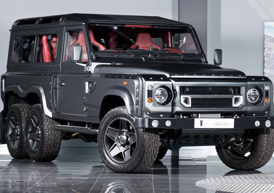 Land Rover Defender: Kahn Design la crea 6x6 Land Rover Defender: Kahn Design la crea 6x6