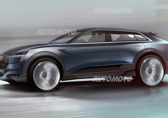 Audi Q6, ecco la versione elettrica e-tron quattro concept Audi Q6, ecco la versione elettrica e-tron quattro concept