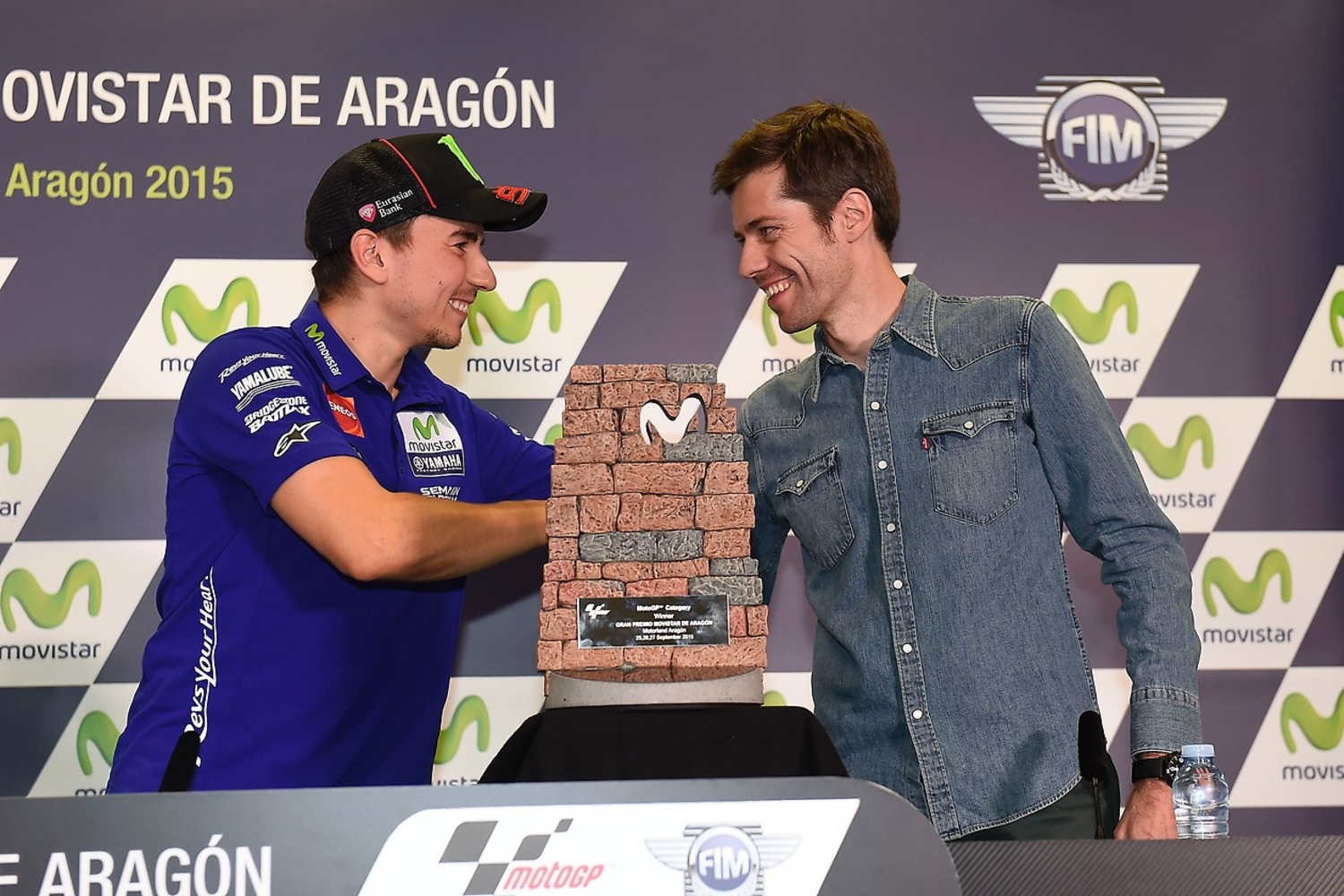 MotoGP 2015. Il trofeo del GP Movistar di Aragón? E' firmato Lorenzo