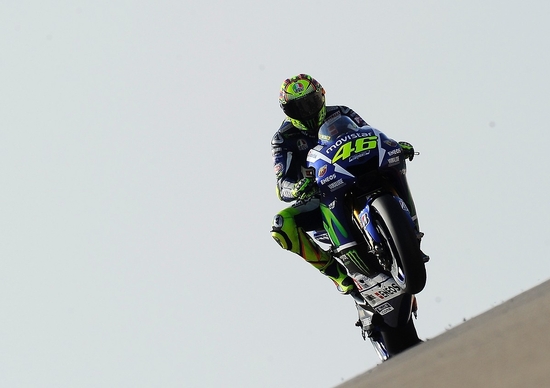 MotoGP, Aragón 2015. Rossi: Preoccupato per il passo: fatico con il caldo MotoGP, Aragón 2015. Rossi: Preoccupato per il passo: fatico con il caldo
