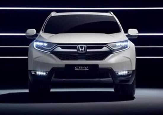 Honda CR-V, quello nuovo a Francoforte Honda CR-V, quello nuovo a Francoforte