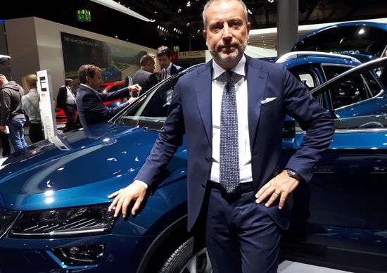 Salone di Francoforte 2017, Cimmino, Skoda: «Kodiaq, la domanda supera l'offerta» Salone di Francoforte 2017, Cimmino, Skoda: «Kodiaq, la domanda supera l'offerta»