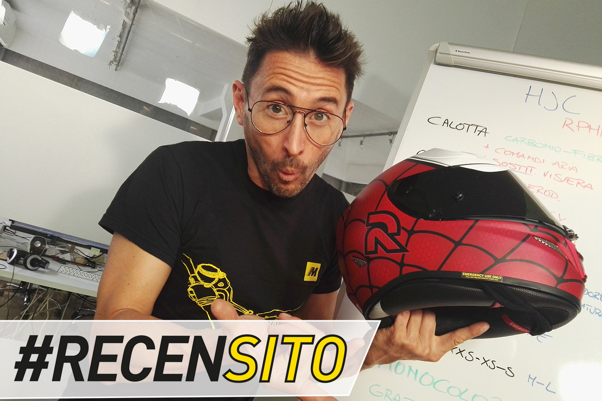 HJC Rpha 11 Spiderman. Recensione casco strada racing - Accessori - Moto.it