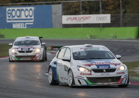 TCR Italy, Monza: Peugeot fa il pieno TCR Italy, Monza: Peugeot fa il pieno