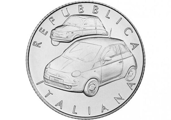 Fiat 500, una moneta celebrativa per i 60 anni Fiat 500, una moneta celebrativa per i 60 anni
