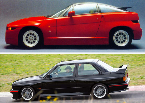 Cinque lustri fa, Confronto: ES30 Vs E30, ovvero Alfa Romeo SZ Vs BMW M3 Cinque lustri fa, Confronto: ES30 Vs E30, ovvero Alfa Romeo SZ Vs BMW M3