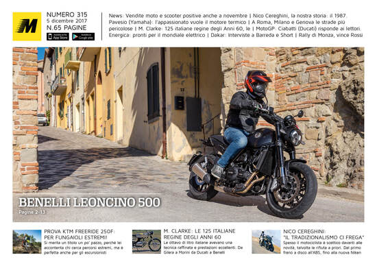 Magazine n° 315, scarica e leggi il meglio di Moto.it Magazine n° 315, scarica e leggi il meglio di Moto.it