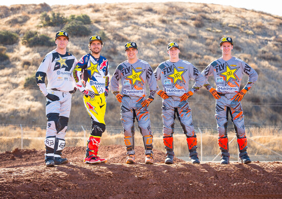 Team Rockstar Energy Husqvarna Factory: presentata la squadra per il 2018 Team Rockstar Energy Husqvarna Factory: presentata la squadra per il 2018