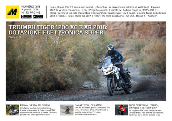 Magazine n° 318, scarica e leggi il meglio di Moto.it Magazine n° 318, scarica e leggi il meglio di Moto.it