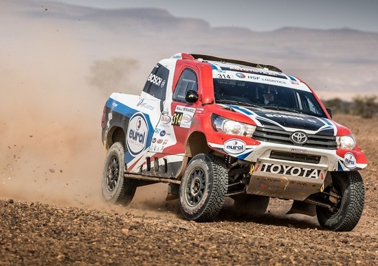 Dakar 2018. Vittoria di Price (KTM), Walkner Untouchable. Break Ten Brinke (Toyota) tra le Auto Dakar 2018. Vittoria di Price (KTM), Walkner Untouchable. Break Ten Brinke (Toyota) tra le Auto