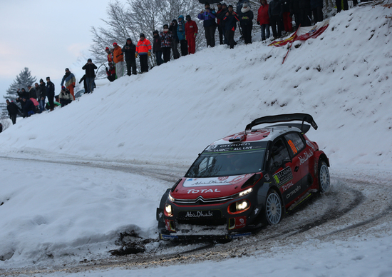 WRC 2018/Citroen. Monte-Carlo. Gran Finale Meeke-C3 WRC+ 