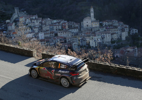 WRC18 Monte-Carlo. Ogier (Ford M-Sport) Quinta Volta