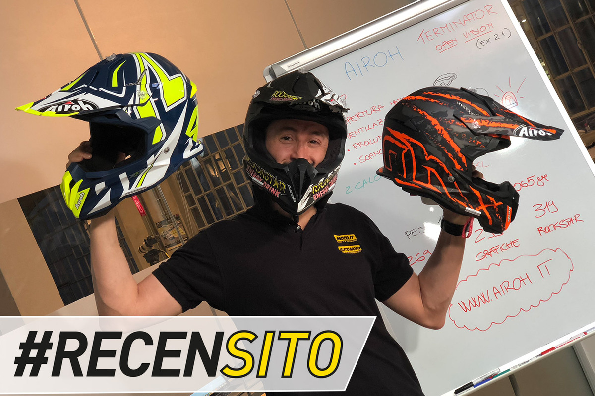Airoh Terminator Open Vision. Recensito casco off-road - News - Moto.it