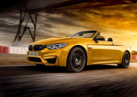 BMW M4 Cabrio 30 Jahre Edition, 30 anni di “M” cabriolet