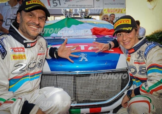 CIR 2015. Anna Andreussi: «A Roma, per la missione Peugeot» CIR 2015. Anna Andreussi: «A Roma, per la missione Peugeot»