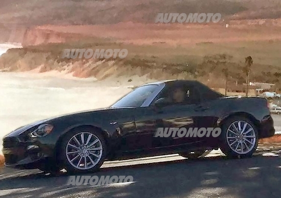 Fiat 124 Spider: le foto in anteprima Fiat 124 Spider: le foto in anteprima