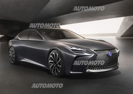 Lexus LF-FC Concept, è a idrogeno l'ammiraglia del futuro Lexus LF-FC Concept, è a idrogeno l'ammiraglia del futuro