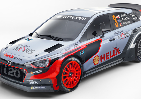 Nuova Hyundai i20 WRC: rally a 5 porte Nuova Hyundai i20 WRC: rally a 5 porte