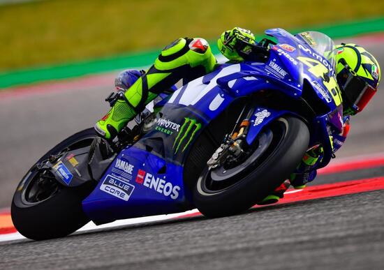 MotoGP 2018. Rossi: Ero convinto di giocarmi il podio MotoGP 2018. Rossi: Ero convinto di giocarmi il podio