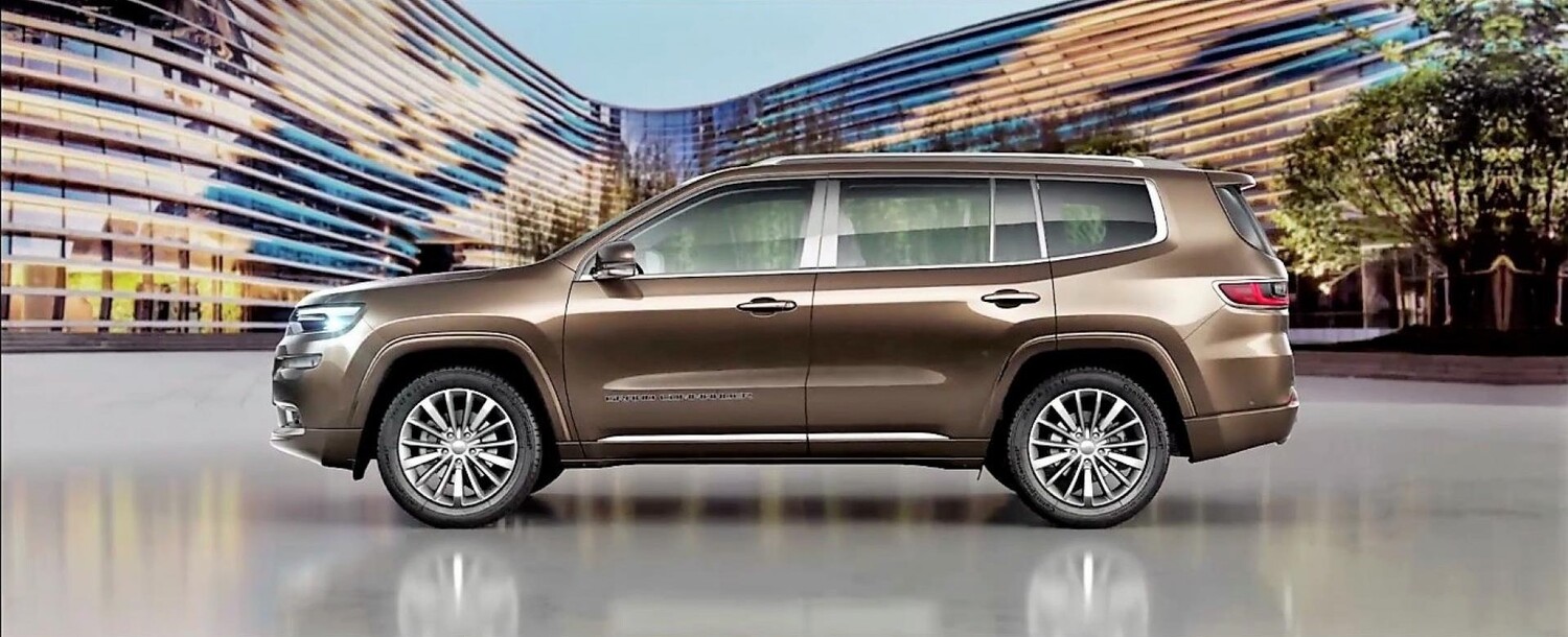 Jeep Grand Commander, al Salone di Pechino 2018 novità a 7 posti