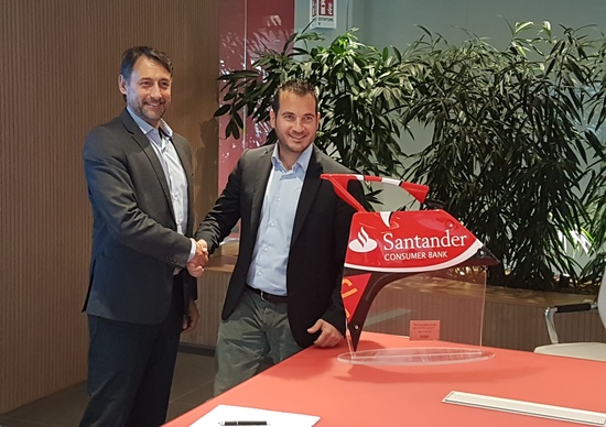 Yamaha rinnova con Santander Yamaha rinnova con Santander