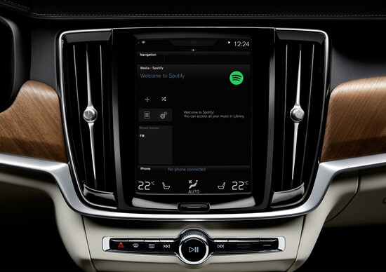 Con Volvo Spotify è di serie Con Volvo Spotify è di serie