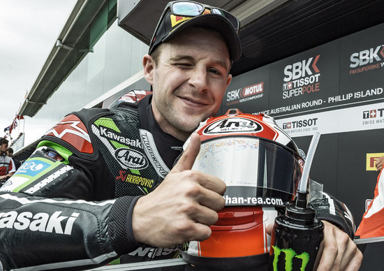 SBK 2016. Rea vince anche gara 2 a Phillip Island SBK 2016. Rea vince anche gara 2 a Phillip Island