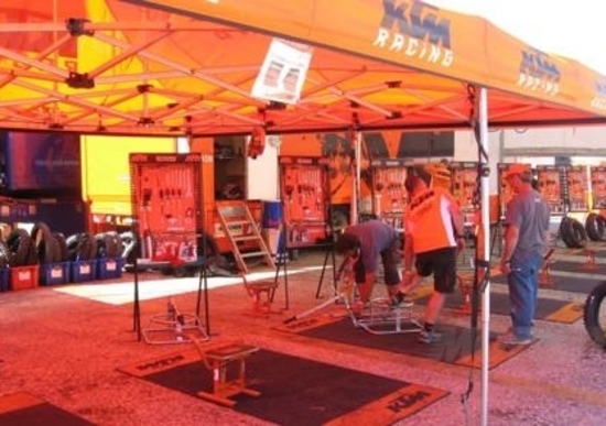 La KTM pronta per la Six Days 2010 in Messico La KTM pronta per la Six Days 2010 in Messico