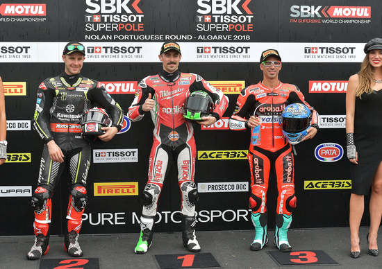 SBK 2018. Laverty si aggiudica la Superpole di Portimao SBK 2018. Laverty si aggiudica la Superpole di Portimao