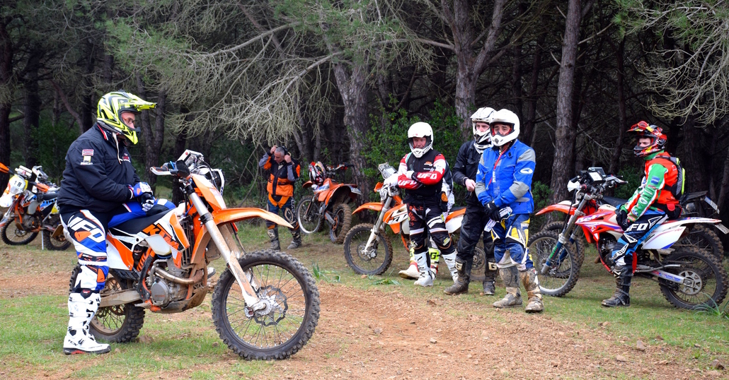 Scuola federale Motorally all'Isola d'Elba, 4-6/3
