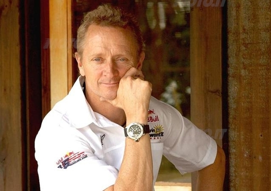 Kevin Schwantz in Moto2 Kevin Schwantz in Moto2