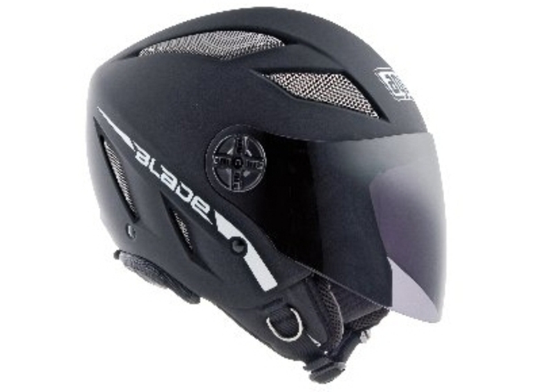 GUN CASCO MOTO CON VISIERA TAGLIA XS S M L XL ECE 2205 MOTO CASCO