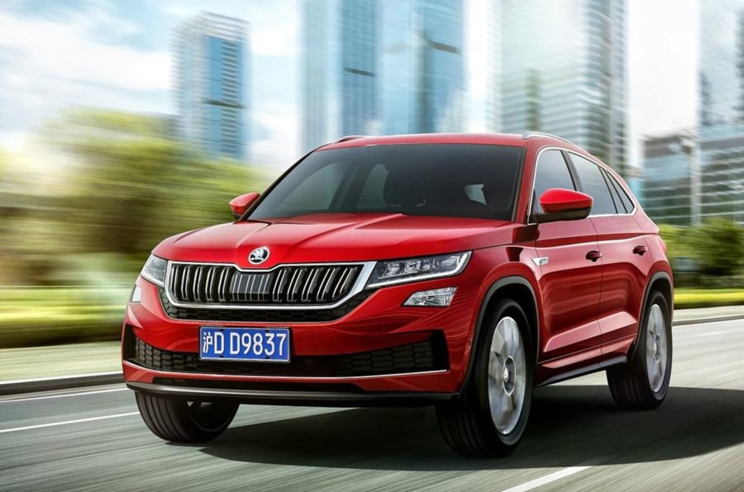 Skoda Kodiaq GT, le foto ufficiali del SUV coupé