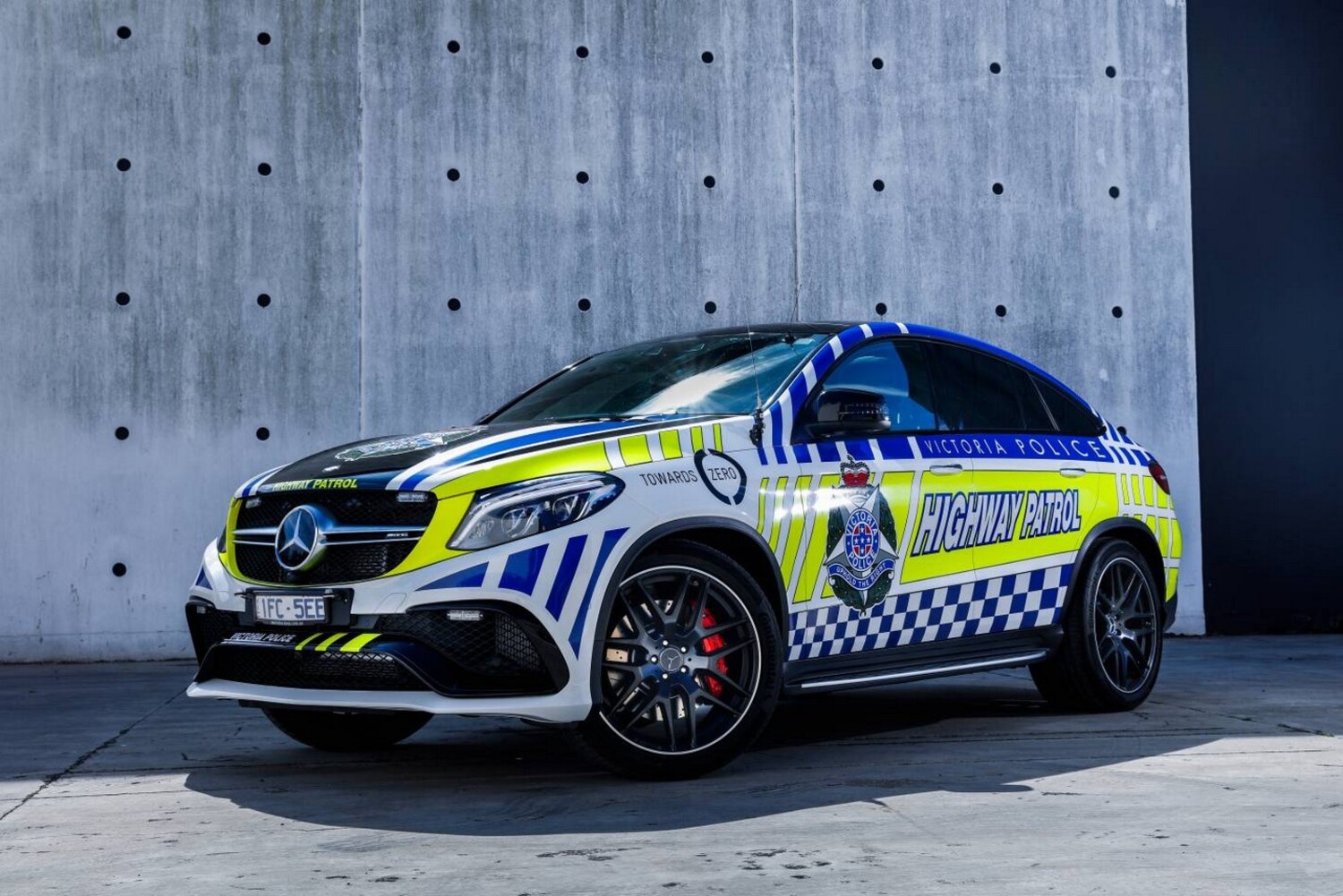 Mercedes-AMG GLE 63 S coupé al servizio della polizia australiana