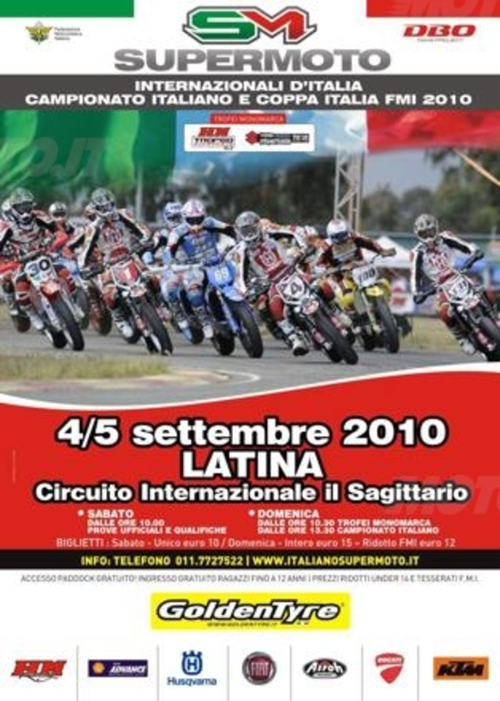 Ripartiranno da Latina gli Internazionali d'Italia Supermoto Ripartiranno da Latina gli Internazionali d'Italia Supermoto