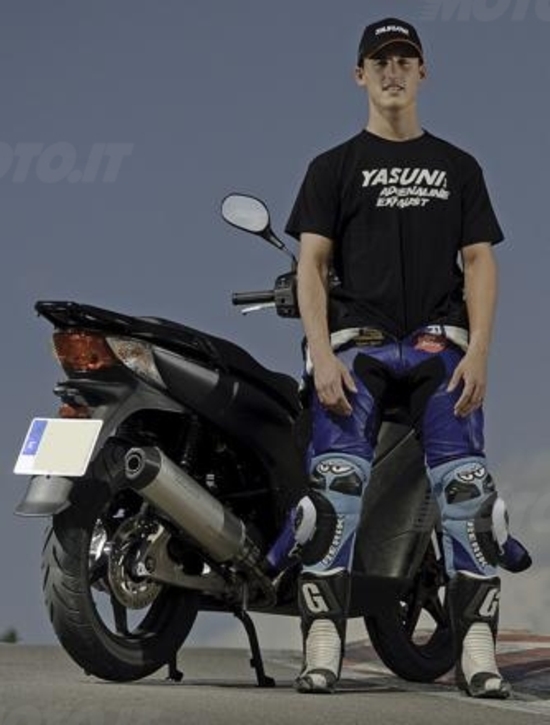 Yasuni scarico per Honda SH125 e SH150 Yasuni scarico per Honda SH125 e SH150