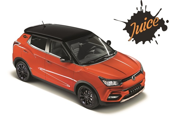 SsangYong Tivoli Juice, limited edition per Halloween SsangYong Tivoli Juice, limited edition per Halloween