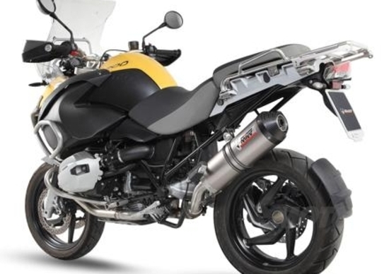 Scarico MIVV Oval Carbon Cap per BMW R1200GS Scarico MIVV Oval Carbon Cap per BMW R1200GS