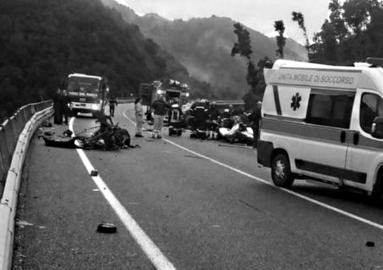Incidenti stradali, ecco qual è la strada più pericolosa in Italia Incidenti stradali, ecco qual è la strada più pericolosa in Italia