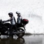 Gomme invernali: in moto e scooter è vietato andare con la neve
