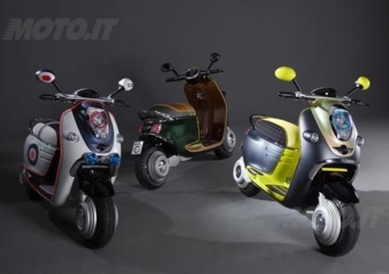 Anche la Mini ha il suo bello scooter elettrico Anche la Mini ha il suo bello scooter elettrico